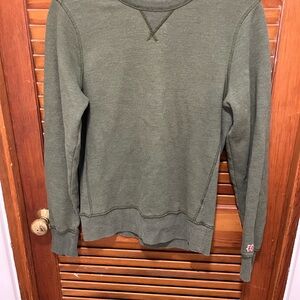 HOMAGE Olive Crewneck Sweater